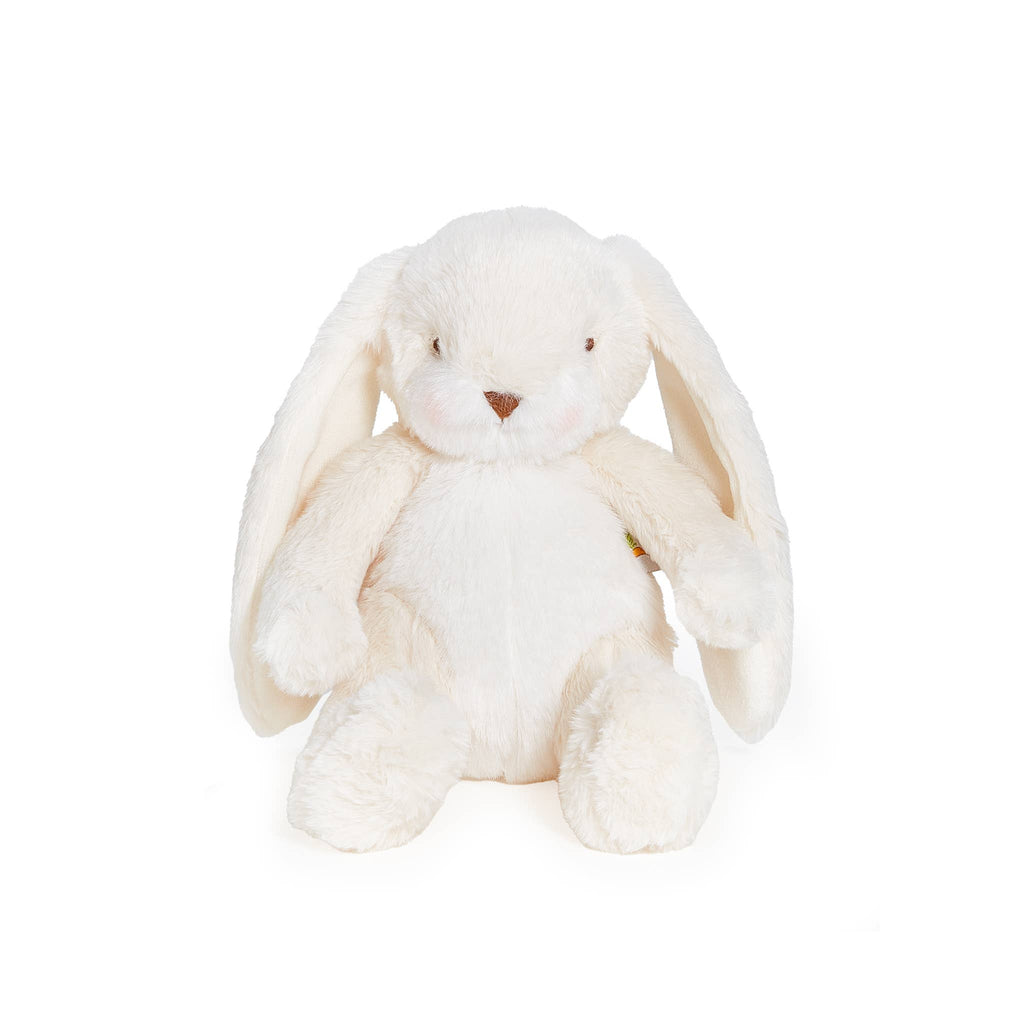 Soft 8-inch Wee Nibble Cream Bunny plush stuffed animal by Bunnies By the Bay, featuring a cute bunny design.