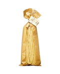 Spaghetti della Mamma pasta from Oil & Vinegar, a pantry staple with long, thin dried spaghetti in a clear package.