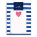 Set of three paper Big Heart Little Stickies from E. Frances Paper, featuring colorful heart-shaped sticky notes on a white background.