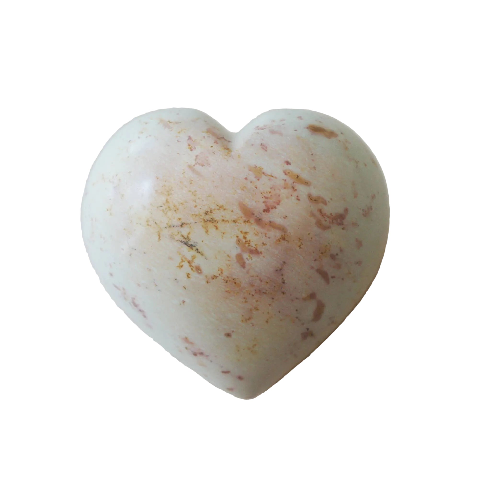Large heart-shaped paperweight made of natural stone, perfect for holding papers and adding a decorative touch.