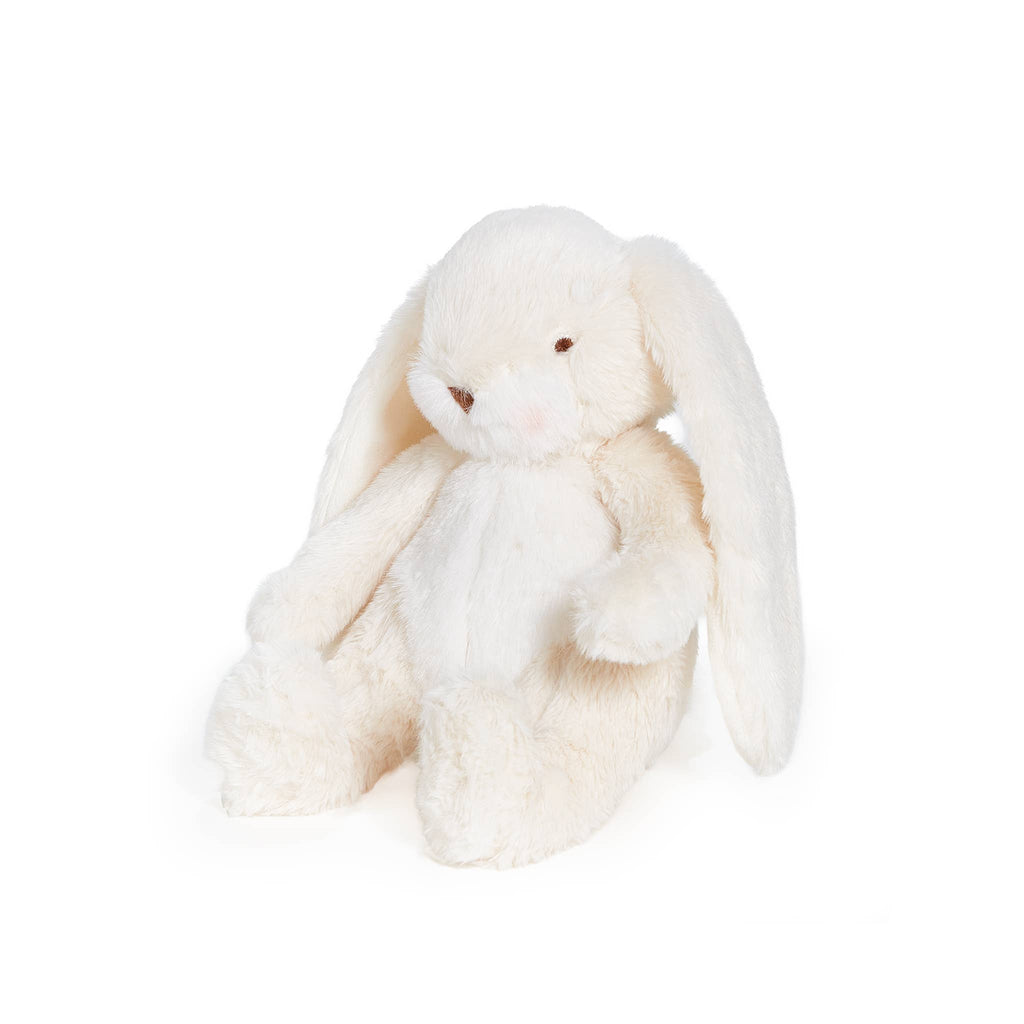Soft 8-inch Wee Nibble Cream Bunny plush stuffed animal by Bunnies By the Bay, featuring a cute, cuddly bunny design.
