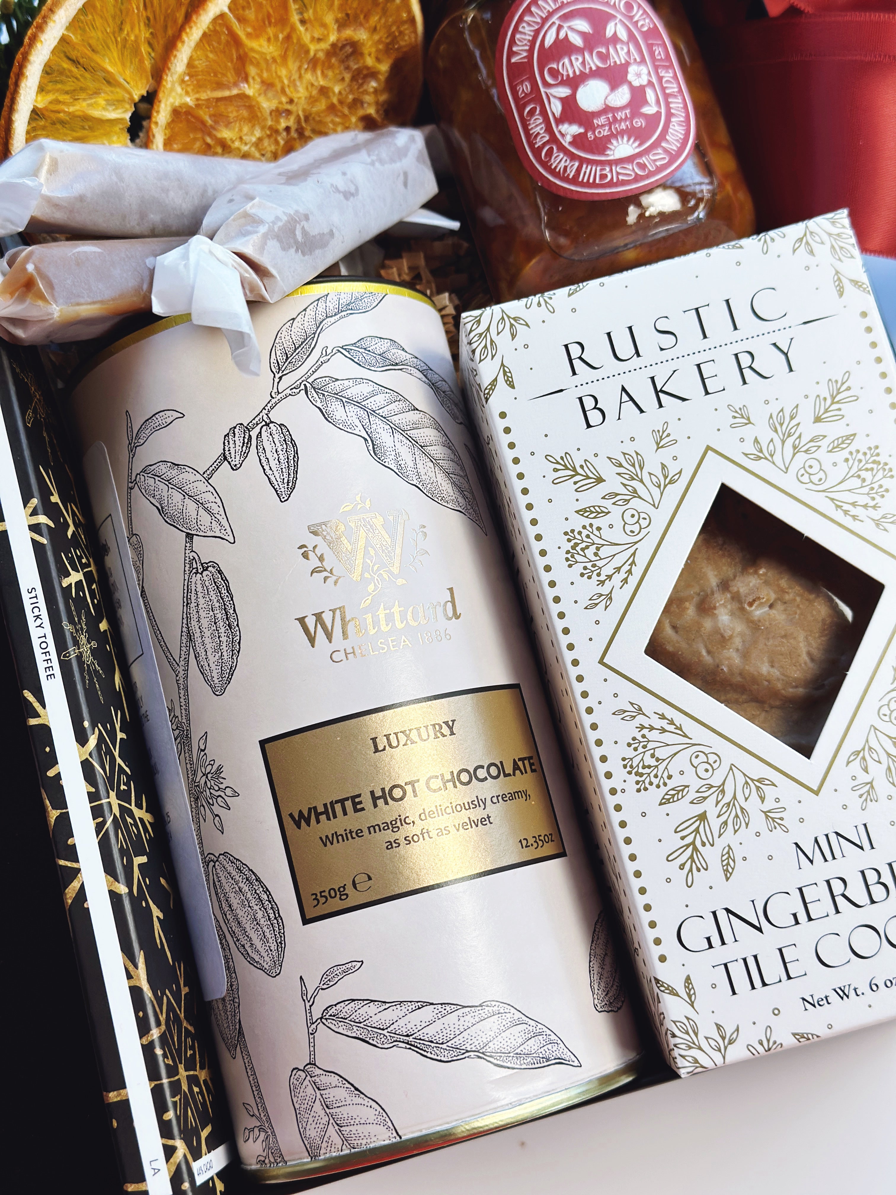 Mini Treat Box gift box by Poppins & Post, showcasing a charming assortment of small treats and decorative packaging.