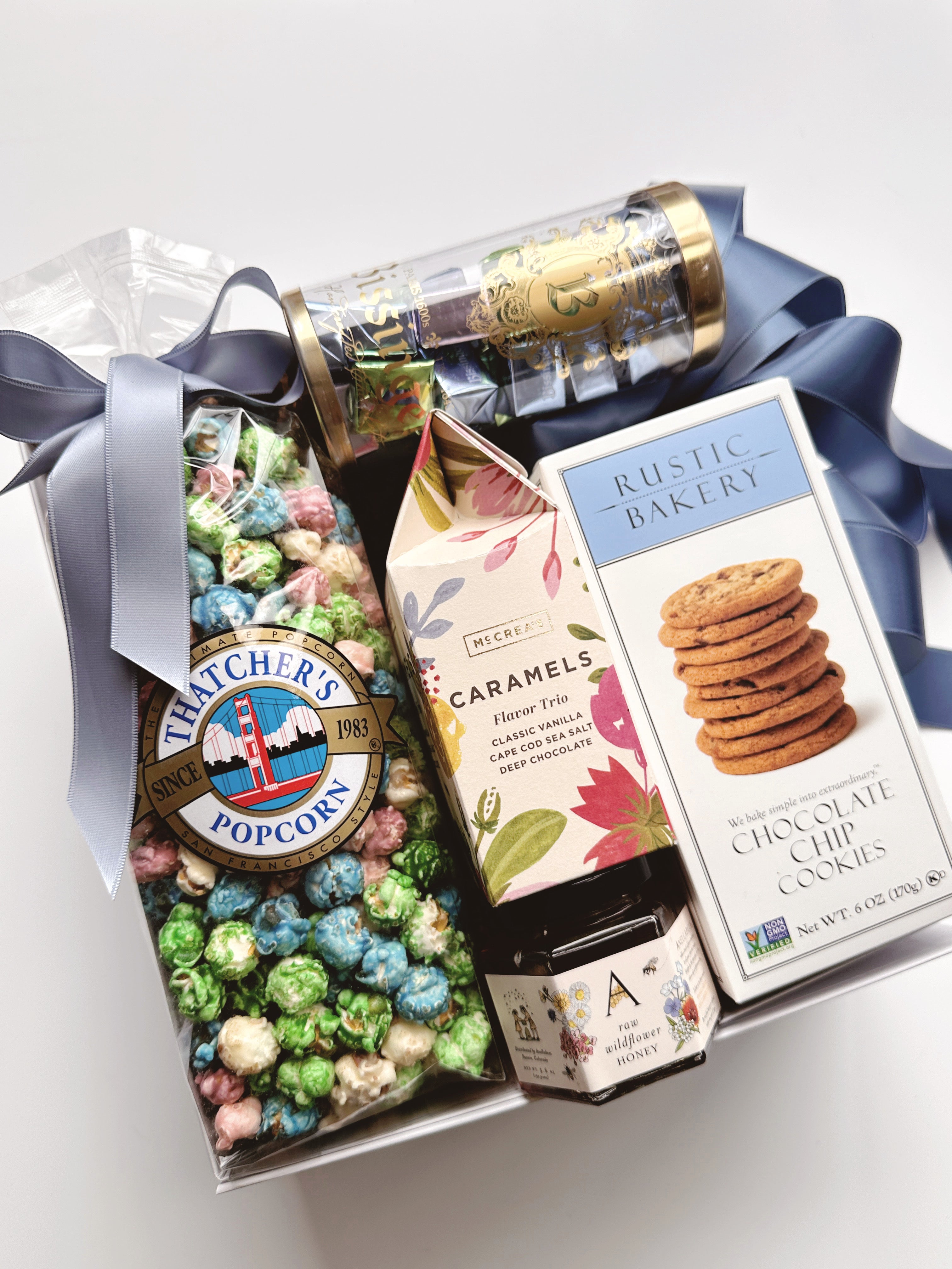 Poppins & Post The Artisan Spring Box gift box with colorful spring-themed items and decorative packaging.