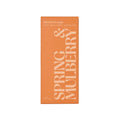 Blood orange-flavored dark chocolate from Spring & Mulberry, featuring a rich, smooth chocolate with vibrant blood orange accents.