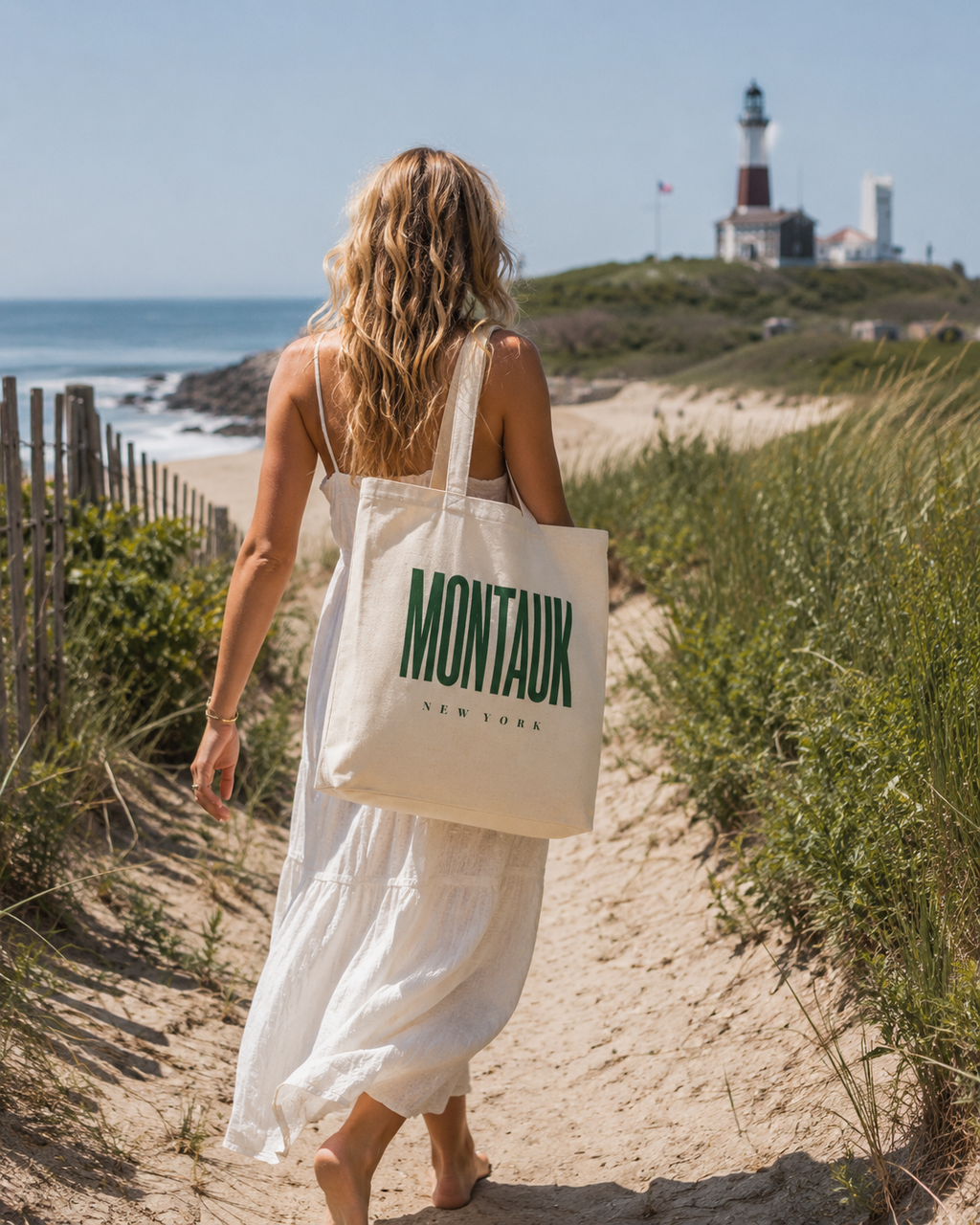 Montauk, New York Tote Bag