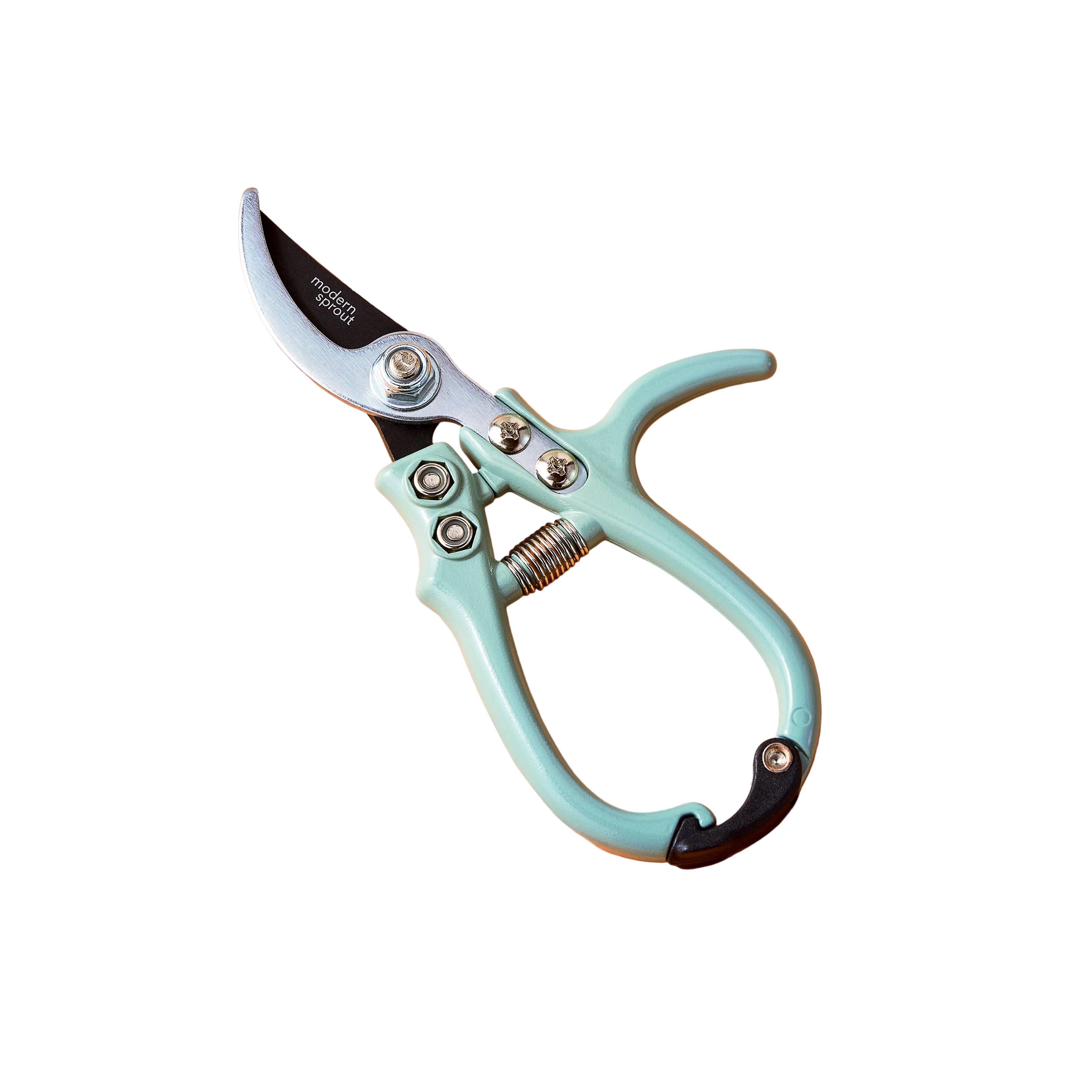 Modern Sprout garden pruners with ergonomic handles and sharp blades for precise trimming and gardening tasks.
