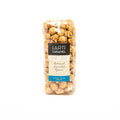 Vanilla salted caramel snack from The Art of Caramel in a 4 oz bag, featuring creamy caramel with vanilla and salted flavors.