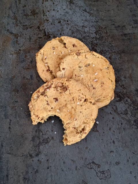 Sweet Sydney's Salted Caramel Toffee Cookies - 12 Pack